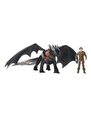 [How To Train Your Dragon] Viking Dragon Toothless And Hiccup Solid
