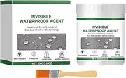 Invisible Waterproof Agent - Waterproof Invisible Coating Sealant,Quick-Dry Wall Leak Repair Glue with Brush Crack Seepage Agent for Tile Concrete Wood Roof Deck Aquarium Kitchen