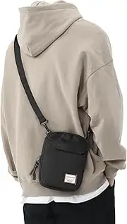 [SEAFEW] Mini Crossbody Bags Small Shoulder Satchel Bag Neck Pouch Bag for Men and Women