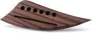 Mikinona 6 Strings Guitar Bridge Acoustic Saddle Rosewood Bridge Wooden Coffee
