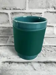 New Lego Target Collab Ceramic Tumbler Mug Green 10oz Stackable