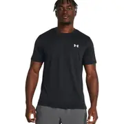 Mens Under Armour Launch Black Short Sleeve Shirt