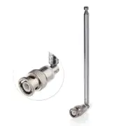 VHF UHF 7 Sections Telescopic Antenna BNC Male for CB Two Way Radio