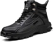 [AUXDIQ] Safety Trainers Men's Steel Toe Cap Trainers Lightweight Safety Shoes Men's Breathable Work Boots