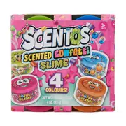 4 Pack Scentos Scented Confetti Slime