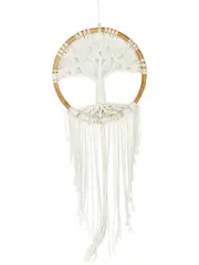 31cm Macrame Tree Of Life Wall Art Dream Catcher Rattan Ring