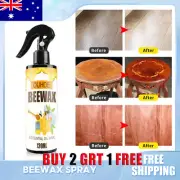 120ML Natural Micro-Molecularized Beeswax Spray Furniture Polish Cleaner YA