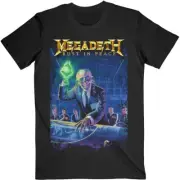 Megadeth Rust In Peace 30th Anniversary Black T-Shirt NEW OFFICIAL