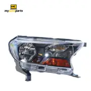 Head Lamp Drivers Side Certified Suits Ford Ranger XL Plus PX 2015 to 2018 (for: Ford)