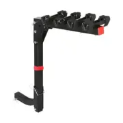 Giantz 4 Bicycle Bike Carrier Rack Car 2" Hitch Mount Foldable Black,Giantz