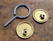 REPRODUCTION GILBERT ERECTOR SET P/N’S ‘GU’ / ‘GS’ ECCENTRIC PULLEY/LOOP