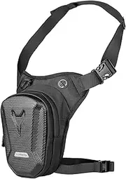Labymos EVA Hard Shell Motorcycle Leg Side Bag Waterproof Outdoor Casual Leg Bag for for Hiking/Traveling/Fishing/Cycling