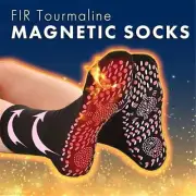 Socks Self Heating Warm Tourmaline Socks Pain Relief Unisex Support Socks Men