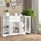Kitchen Dining Sideboard Buffet Display Table Storage Cabinet Cupboard Drawers