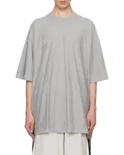 inside-out label T-shirt XS,L grey