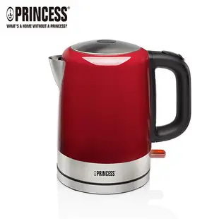 【大頭峰電器】PRINCESS 荷蘭公主 1L不鏽鋼快煮壺/紅 236000R