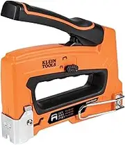 Klein Tools 450-100 Heavy Duty Stapler for Voice, Data, Video and Nonmetallic Sheathed (Romex) Cable Fits 1/4-, 5/16-, and 19/32-Inch Staples