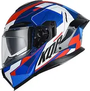 Full Face Motorcycle Helmetmodular Full Face Motorcycle Helmetflip Up Helmet for Adult Men and Women with Double Visor DOT/ECE Certified