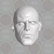 Watchmen Dr Manhattan custom head for McFarlane DC Multiverse & other figures