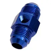 Aeroflow Straight Male to Male with 1/8" Port -10AN, AF141-10