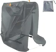 King Mills 420D Treadmill Cover Waterproof Outdoor or Indoor Storage, Ideal as Elliptical Cover and Outdoor Treadmill Cover with 2 Reflective Handles for Running Machine,Folded