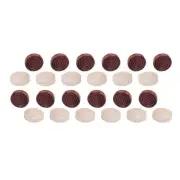 24 Pieces Wooden Checkers Pieces Backgammon Pieces Board Games Accs Brown for