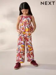 Lemon Print Top And Trousers Set (3-16yrs) (AB1559) | $61 - $72