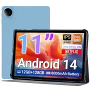 Tab R11–11" Tablet,Android 14 OS,MediaTek Helio G80 Octa-Core,12GB RAM + 128G...