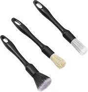3Pcs Cleaning Brush,Car Cleaning Kit Can Be Used for Cleaning The Interior of Automobiles, Such As The Dashboard of Automobiles, And Car Detailing Kit Can Also Be Used for Air Conditioning Vents