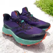 SAUCONY Endorphin Trail Shoes Concord Jace Colorway Womens 7.5 New Box Fast Ship