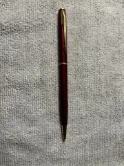 Parker Insignia Ballpoint. Burgundy W/ Gold Trim. New Old Stock. #74077