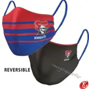 Newcastle Knights NRL Reversible Face Mask