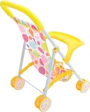 Doll Stroller for Lightweight Compact Design Realistic Doll Accessories for Pretend Play for Travel and Stroller