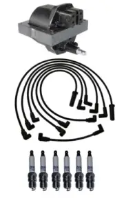 Ignition Wires 1 Coil 6 Spark Plugs Kit ACDelco For Chevy C2500 4.3L V6 92-93