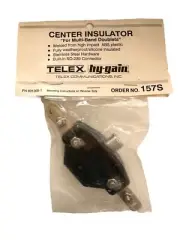 New Telex hy-gain Center Insulator 157S for dipole Antennas SO-239
