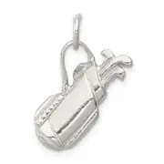 Sterling Silver Golf Bag Charm