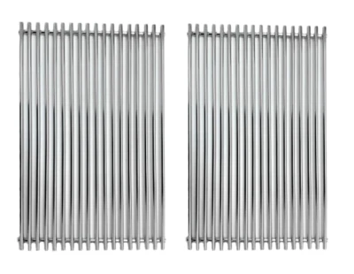 Broil King Grill 9mm Stainless Set (2) Cooking Grids 25.2" x 19.5" 22022-284