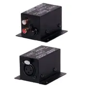 REDBACK 10dB Balanced to Unbalanced XLR-RCA Isolation Converter