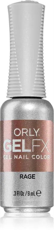 Orly Gelfx Gel Nail Polish with UV/LED Lamp Color Rage 9ml