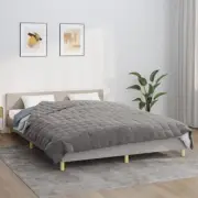 vidaXL Weighted Blanket Grey