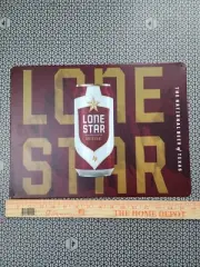 16x12 LONE STAR BEER Metal Tin Tacker Bar Sign San Antonio Texas Reproduction