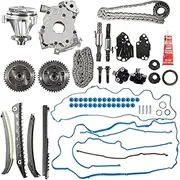 Timing Chain Kit Water Oil Pump Cam Phaser Gaskets Solenoid