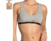 NEW Calvin Klein Printed Hearts Bralette Heart BRA QP1895O-913 Size Small NWT