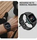 Bands with Case For Fitbit Sense /Fitbit Versa 3 2 Versa Lite Rugged Sport Strap