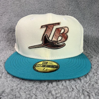 Tampa Bay Devil Rays "Miami South Beach” Exclusive Fitted Hat Size: 7 1/2