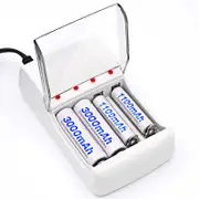 Palo C707 4 Slots LED Indicator Smart Charger for AA / AAA NiCd NiMh Rechargeable Battery 3101 EU PLUG