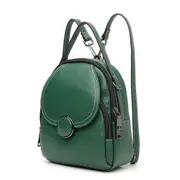 Pu Leather Multifunction Backpack Female Genuine Pu Leather Ladies Shoulder Bags Brand Small Women Backpack