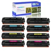 8PK CF400X-403X BCMY Toner Comaptible with HP LaserJet M252dw MFP M277dw M277n
