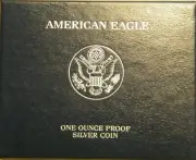 10 - American Silver Eagle US Mint Proof Boxes Supplies NO COINS (Eagle)