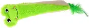 GRIRIW Catnip Stuffed Plush for Cats Crinkle Paper Sound Cat Chewing Cute Frog Design Interactive Molar for Kittens and Adult Cats Cat Funny